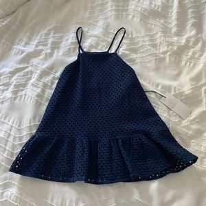 Wayf Layered Lacy Blouse NWT